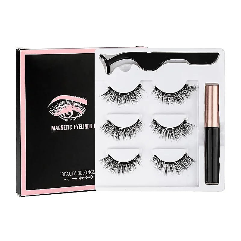 Beauty Lash | Cilíos Magnéticos - Kit com 3 pares